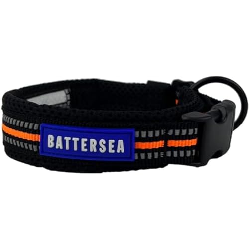 Battersea Hundehalsband, reflektierend, Orange, S von Battersea