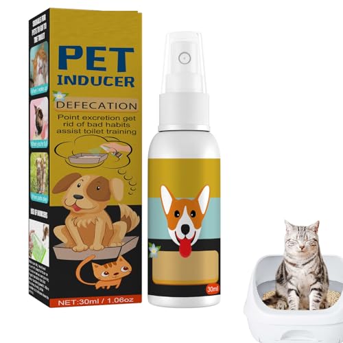 Töpfchen-Trainingsspray,Haustier-Töpfchentrainingsspray,Hunde Lockstoff Spray,Welpen-Töpfchen-Trainingsspray,Hundetoiletten-Trainingshilfe,Hundetöpfchentrainingsspray,Potty Here-Trainingshilfe-Spray von Bavooty