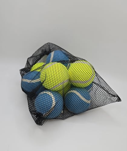 Baxter's Brothers Mehrfarbige Tennisbälle für kleine bis große Hunderassen, Hundespielzeug für drinnen und draußen, geistige Stimulationsspielzeug, Bälle für Hunde zum Apportieren, Trainieren und von Baxter's Brothers