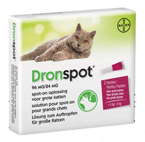 Bayer Dronspot Kat Spot On-L 5-8KG 2 PIP von Bayer