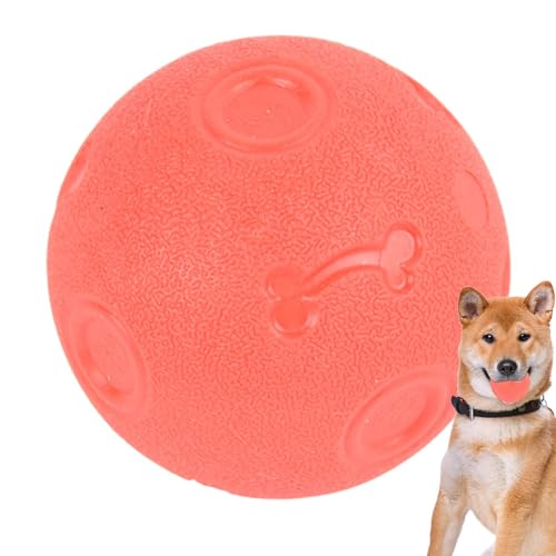 Bbbabeslk Seilball Hundespielzeug – Knabbernder Haustier-Seilball | Interaktives Hundespielzeug mit hellen Farben für Park, Garten, Hinterhof, Zuhause von Bbbabeslk