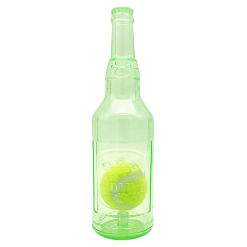 Crunchnplay Wasserflasche Spielzeug für Hunde, Kauspielzeug für kleine Hunde, quietschendes Kauspielzeug, Haustierbedarf, Flasche mit Ball, Hundespielzeug, Wasserflasche Cruncher für kleine, von Bbbabeslk