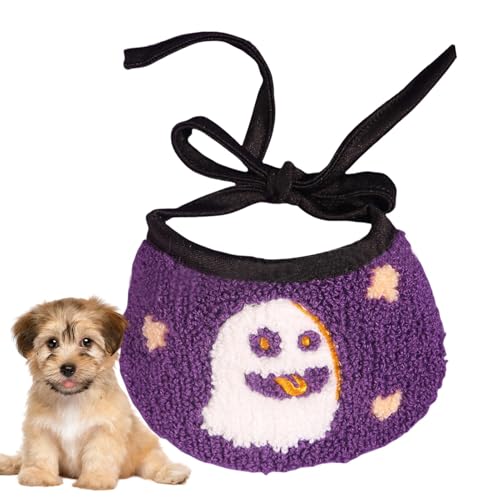 Halloween-Halstuch, kreatives Haustier-Halstuch, Halloween-Halstuch, Hunde-Taschentücher mit Halloween-Druck, weiches Halloween-Haustier-Lätzchen, Hunde-Bandana-Halsband für tägliche Spaziergänge, von Bbbabeslk