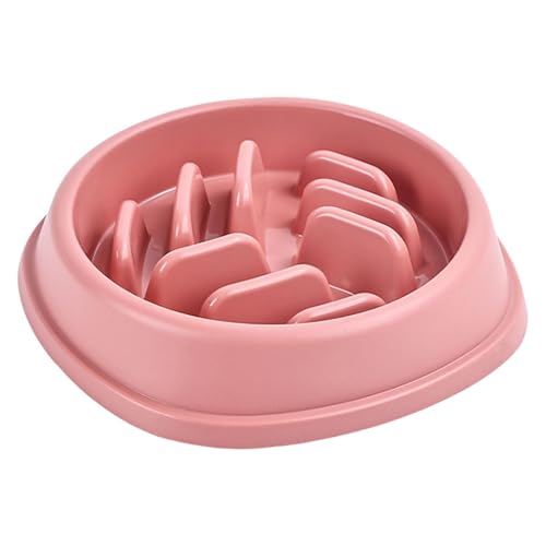 Hundenapf Slow Feeder - Haustier Slow Eating Labyrinth Geschirr | Rutschfest Langsam Füttern Labyrinth Hundeschalen, Hund Slow Eating Dishes, Anti-Choking Dog Food Bowl für Familienessen Picknick von Bbbabeslk