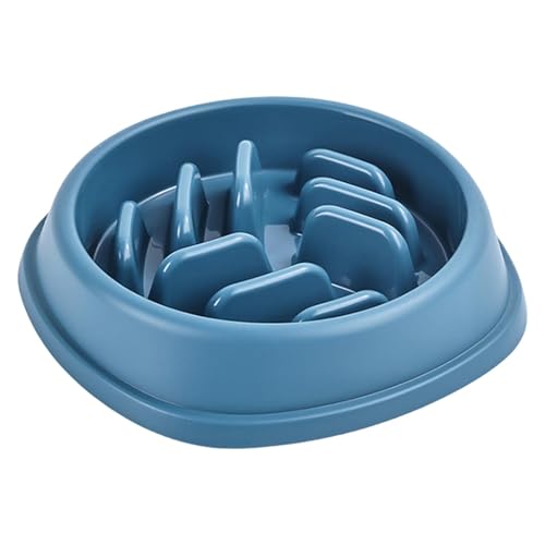 Hundenapf Slow Feeder - Haustier Slow Eating Labyrinth Geschirr | Rutschfest Langsam Füttern Labyrinth Hundeschalen, Hund Slow Eating Dishes, Anti-Choking Dog Food Bowl für Familienessen Picknick von Bbbabeslk