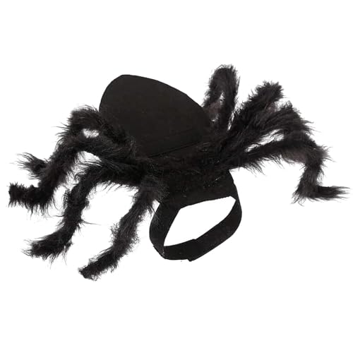 Katzen-Spinnenkostüm, Halloween-Spinnenkostüm, Katzen-Spidermann-Kostüm, Haustier-Katzen-Halloween-Kostüm, Simulationsparty-Verkleidungs-Outfits für Hunde und Katzen, Halloween-Dressing, gruseliges von Bbbabeslk