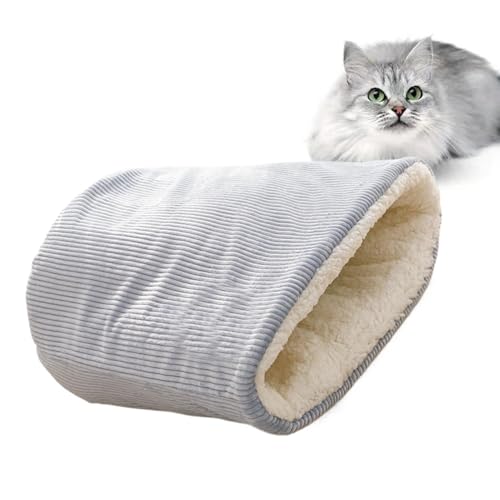 Katzenschlafsack – Katzenschlafsack | Schlafsack Katzenbett kleines Hundebett, Katzensack Kätzchenbett, Katzenhöhle Bett, gemütliches Haustiernest, warmes Kissen, weiches Bett für Innenbereich, von Bbbabeslk