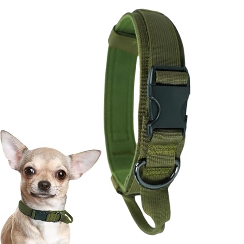 Mittelgroßes Hundehalsband – Nylon-Hundehalsband, bequemes Hundehalsband, verstellbares, weiches Haustierhalsband, verdicktes Nylon-Halsband für mittelgroße und große Hunde von Bbbabeslk