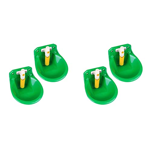 Bcowtte 4PCS Vieh Schafe Ziege Trinker Wassernapf Rinder Schafe Hund Fütterungsausrüstung für Bauernhoftiere von Bcowtte