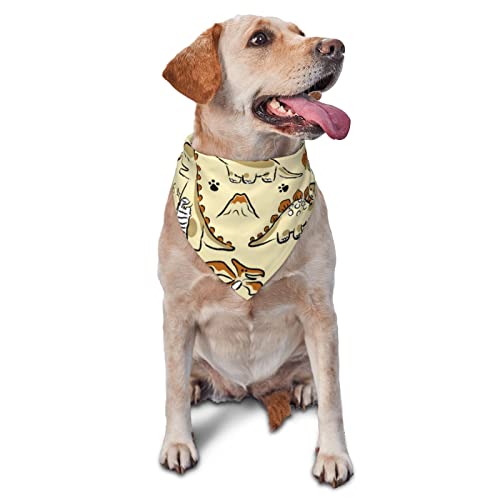 Hundehalstuch, Dreieckstuch mit Cartoon-Autorennen, Flanell, dicke Baumwolle, Bandana für kleine, mittelgroße und große Hunde und Katzen von BdgWKseH