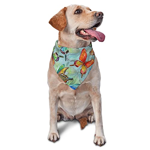 Hundehalstuch, Dreieckstuch mit Rotweingläsern, Flanell, dicke Baumwolle, Bandana für kleine, mittelgroße und große Hunde und Katzen von BdgWKseH