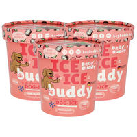 ICE ICE Buddy Hundeeis [Kokos-Erdbeere - 3 Stück] von BeG Buddy GmbH