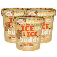 ICE ICE Buddy Hundeeis [Kürbis-Banane - 3 Stück] von BeG Buddy GmbH