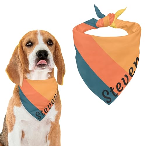 Hunde Bandana Kopftücher Hundehalstuch Dreieckstuch,Dreieckstuch Halsdreiecke Hundehalstcher,Einstellbare Hund Halstuch für Welpen Kleine Große Hunde und Katzen von BeNsil