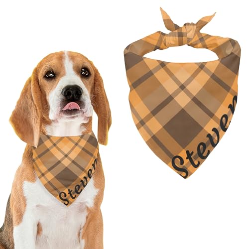 Hunde Bandana Kopftücher Hundehalstuch Dreieckstuch,Dreieckstuch Halsdreiecke Hundehalstcher,Einstellbare Hund Halstuch für Welpen Kleine Große Hunde und Katzen von BeNsil