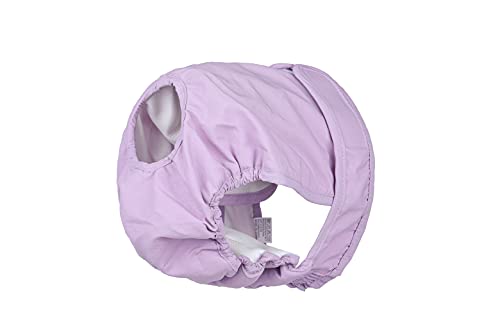 BePetMia Waschbare Windeln für Hunde, Hygiene-Unterhose für Hunde in Hitze, 5 Größen XS bis XL, geeignet für alle Hunde (L: 48-65cm, Lila) von BePetMia