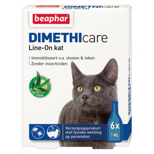 Beaphar Dimethicare Line-On Katze 3 x 6 Pipetten von Beaphar