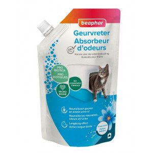 Beaphar Geruchsneutralisierer - Granulat für Katzentoilette (400 g) 1 Packung von Beaphar