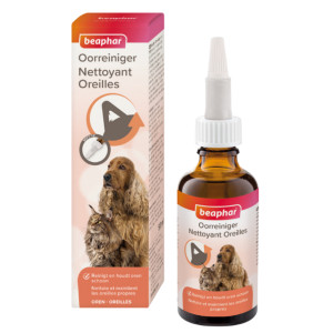 Beaphar Ohrreiniger Hund und Katze 2 x 50 ml von Beaphar