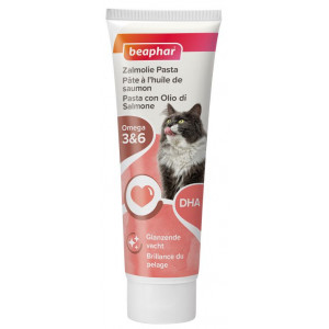 Beaphar Lachsöl Paste für die Katze (100 g) 2 Stück von Beaphar