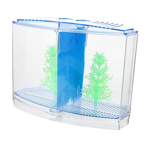 Beaupretty 1 Satz Garnelenzuchtbecken Led- Ameise Aquarien Und Aquarien 10 Gallonen Fischzuchtbecken Mini Fischaquarium Landschaft Fischbecken Einzigartig Acryl Baby Trennplatte von Beaupretty