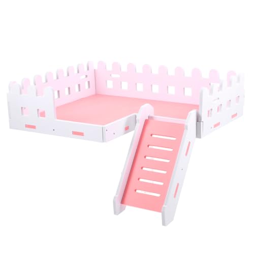 Beaupretty 1 Satz Hamster-kletterleiter Leiter Für Hamster Kletterleiter Für Haustiere Kleines Tierspielzeug Kletterspielzeug Für Hamster Hölzern Kleines Haustier Rosa Käfig von Beaupretty