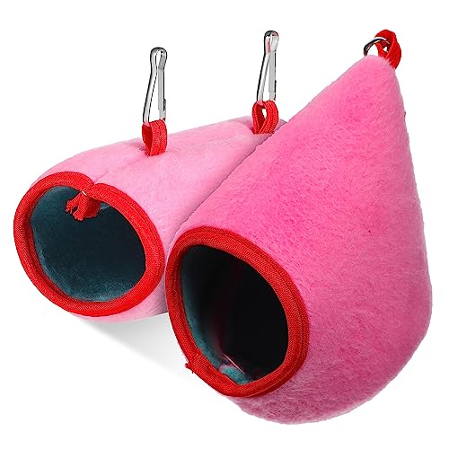 Beaupretty Niedliches Hamsterbett 1 Set Ruhetunnel Warme Nester Schlafbetten für Haustiere Warme Schlafmatte Sicher für Kleintiere von Beaupretty