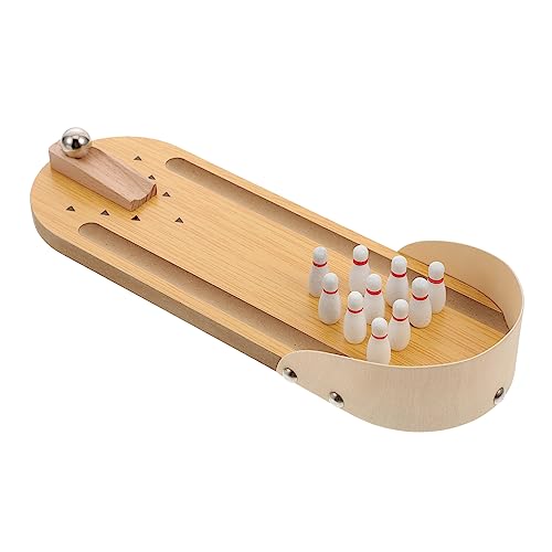 Beaupretty Bowlingspielzeug Aus Holz Für Papageien Training Und Unterhaltung Robustes Und Sicheres Spielzeug Für Nymphensittiche Sittiche Vögel von Beaupretty