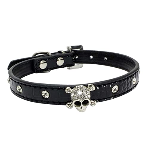 Beaupretty 1 Stück Halloween- -Haustierhalsband Schwarzes Katzenhalsband Goth-Katzenhalsband Gruseliges Katzenhalsband Party-Hundehalsbänder Hundehalsband Lätzchen von Beaupretty