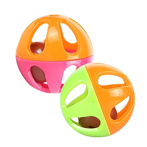 Beaupretty 10st Rasselspielzeug Für Katze Spielzeuge Katzenbälle Rasselkugel Spielzeug Für Hamster Jingle Balls Katzenspielzeug Kätzchen Katzenspielzeug Bälle Mit Glocken Kleiner Hamster Hohl von Beaupretty