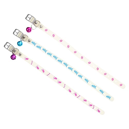 Beaupretty 12 Stück Fluoreszierendes Haustierhalsband Sicherheitshalsband Für Katzen Verstellbares Hundehalsband Wiederaufladbar Deko Für Den Hals des Hundes Hundehalsband Für Kleine von Beaupretty