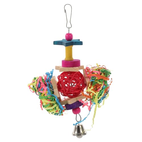 Beaupretty 1stück Mehrfarbiges Papageien-kauspielzeug Spielzeug Für Vögel Geeignet Für Papageien Und Kleine Nager Fördert Zahngesundheit Einfache Installation Farbe Zufällig Beaupretty 1stück Mehrfarbiges Papageien-kauspielzeug Spielzeug Für Vögel Geeignet Für Papageien Und Kleine Nager Fördert Zahngesundheit Einfache Installation Farbe Zufällig von Beaupretty