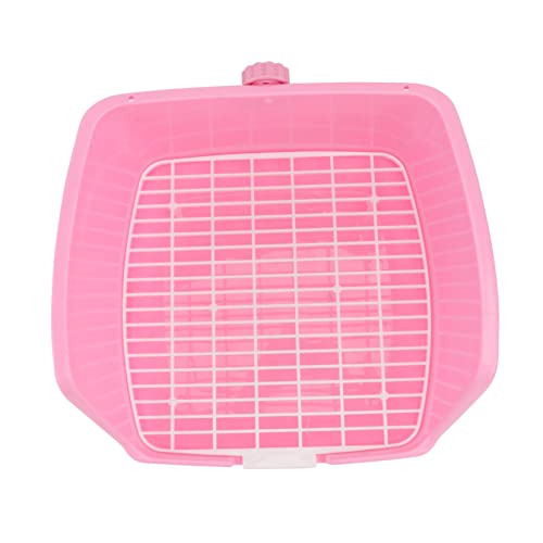 Beaupretty Mini-Toilette für Kaninchen Chinchillas Meerschweinchen Frettchen Waschbar Trainings-PIPI Haustier-bettpfanne Haustier-Badezimmer Käfig-zubehör von Beaupretty