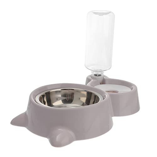 Beaupretty 1stk Trinkwasserzubringer Hund Katzenfutter Futterspender Für Hunde Und Katzen Wasserspender Für Hunde Slow Feeder Katzennapf Flacher Katzennapf Pp Weiß Katzen Und Hunde Futternapf von Beaupretty