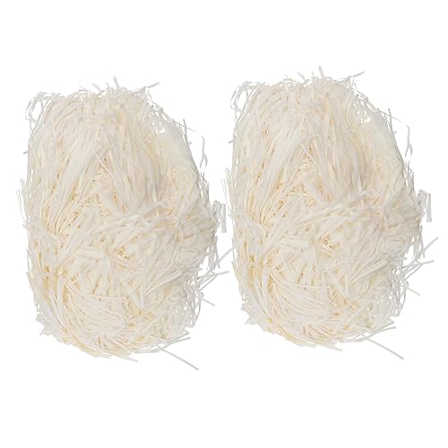 Beaupretty 2 Packs Beige 100g Hamster Bettwäsche Papier Fetzen Pet Matte Zubehör Polsterung Material von Beaupretty