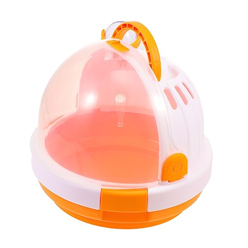 Beaupretty 2St Hamsterkäfig Ratten-Hamster-Träger Mini-Tragetasche Reisetaschen Hamster käfig Hamster cage Tragbarer Hamsterkoffer Hamster-Reisekäfig Hamsterhaus Reisen pp von Beaupretty