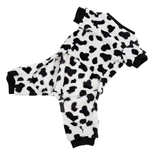 Beaupretty 2st Donnerhemden Für Hunde Klein Nachthemd Aus Baumwolle Flanell-Pyjama Für Hunde Welpen-Shirt Hundebekleidung Kleiner Hundepyjama Fleece-Pyjama EIN Hemd Herbstkleidung Warm Halten von Beaupretty