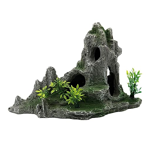 Beaupretty 2st Fischbecken Landschaftsbau Steingarten Aquarium Dekorationen Berg Aquarium Bergdekor Betta-versteck Zubehör Für Terrarienminiaturen Aquarienverzierung Wasserpflanzen Tier von Beaupretty