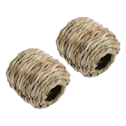 Beaupretty 2stücke Hamster-Tunnel Naturmaterialien Spielhaus Für Kleintiere Handgefertigter Rückzugsort Und Spielzeug Für Hamster Meerschweinchen Und Kaninchen Beaupretty 2stücke Hamster-Tunnel Naturmaterialien Spielhaus Für Kleintiere Handgefertigter Rückzugsort Und Spielzeug Für Hamster Meerschweinchen Und Kaninchen von Beaupretty