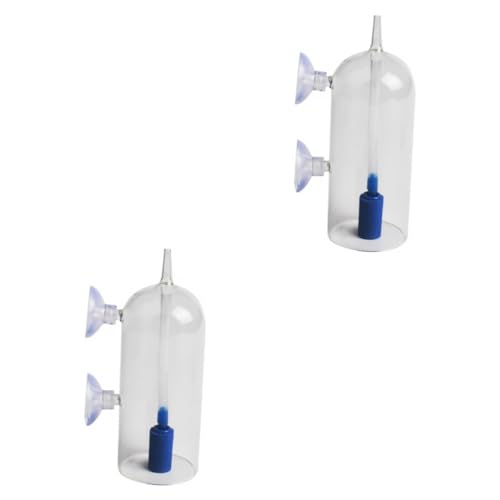 Beaupretty 2st Sauerstofflöser Für Aquarien Aquarium- Sprudelpumpe Für Aquarien Fisch Oller Diffusor Sauerstoffdiffusor Für Aquarien Aquarium- Einstellen Luft Glas von Beaupretty