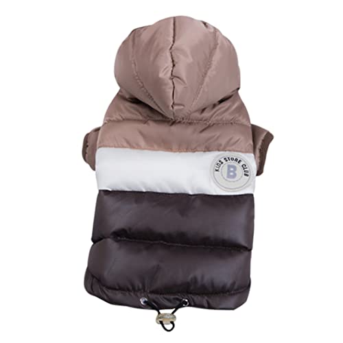 Beaupretty 3 STK Haustier-Baumwollkleidung Hundemantel Für Kaltes Wetter Hundejacke Hund Warme Kleidung Mantel Für Hunde Schneeanzug Für Hunde Baumwolle Uniform Weihnachten von Beaupretty