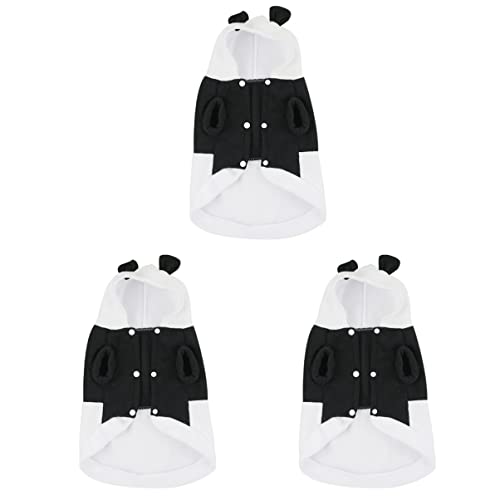 Beaupretty 3-teiliges Outfit Für Hunde Panda-Hunde-Outfit Haustierkostüm Hundekleidung Haustierkleidung Für Kaltes Wetter von Beaupretty