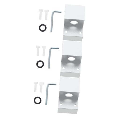 Beaupretty 3 STK Clip für Wasserrohre Fester Clip für Wasserleitung Befestigungsklemme für Aquarien Aquarium Schlauch Rohrhalter für Aquarien multifunktionaler Befestigungsclip Filter Metall von Beaupretty