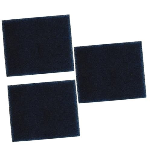 Beaupretty 3st Filterwatte Für Aquarien Filterpad Für Aquarien Schaum Für Aquarienfilter Blauer Luftfilter Aquarienschwamm Pad Hydroschwammfilter Teich Aquarium Schwammmatte Haupt Kokoskohle von Beaupretty