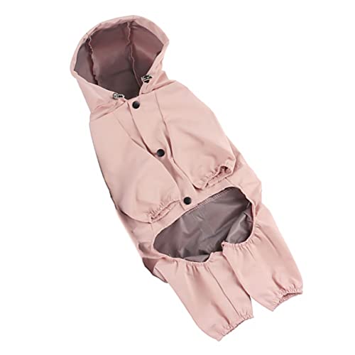 Beaupretty 3 Stücke Hund Regenmantel Reflektierende Hoodie Welpen Regen Mäntel Haustier Kleidung Hund Mantel von Beaupretty