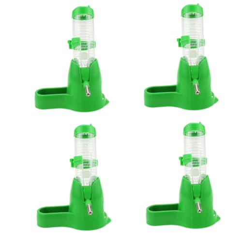 4 Stück Automatischer Wasserspender Kaninchenfutter Wasserspender Hase Wasserspender Für Kaninchen Hamster-wasserflasche Wasserspender Für Hamster Hamsterkäfig Wiederverwendbar von Beaupretty