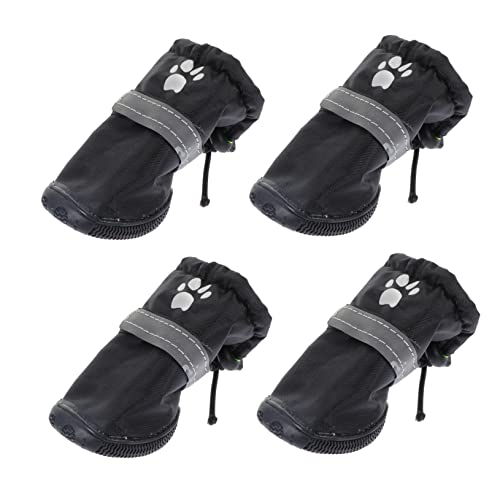 Beaupretty 4 Stück Haustier wasserdichte Schuhe Winterliche Hundestiefel Einkaufszentrum Hundestiefel Schuhe Für Kleine Hunde Schneehundestiefel Welpenschuh Polyester Mittlerer Hund Der Hund von Beaupretty