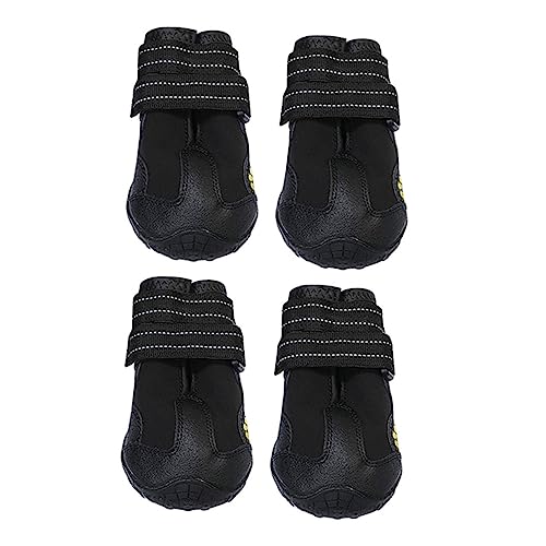 Beaupretty 4 Haustierschuhe Paws pfotenschutz hundeschuhe Outdoor-Schuhe für Haustiere Schneestiefel für Haustiere Sommerstiefel Sommerschuhe für Hunde rutschfeste Hundestiefel Hündchen von Beaupretty