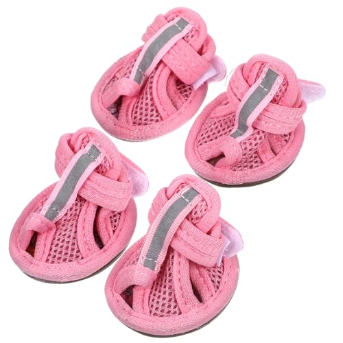 Beaupretty 4 Stück Hunde Haustier Katze Hunde Katze Schuhe Dog Boots Pfotenschutz Katze Haustier Schuhe Welpen Stiefel Pfotenschutz Schuhe Handy Zubehör Haustier Hund Haustierschuhe von Beaupretty