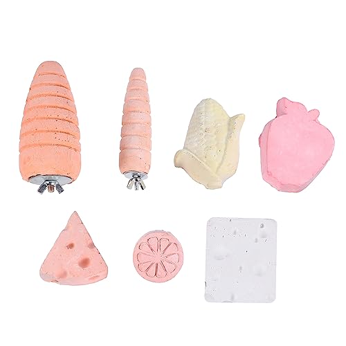 Beaupretty 7stücke Kleintier Kau Und Leckerli Spielzeug Calciumstein Für Hamster Kaninchen Und Meerschweinchen Sicheres Für Gesunde Zähne Und Spaß Beim Beaupretty 7stücke Kleintier Kau Und Leckerli Spielzeug Calciumstein Für Hamster Kaninchen Und Meerschweinchen Sicheres Für Gesunde Zähne Und Spaß Beim von Beaupretty